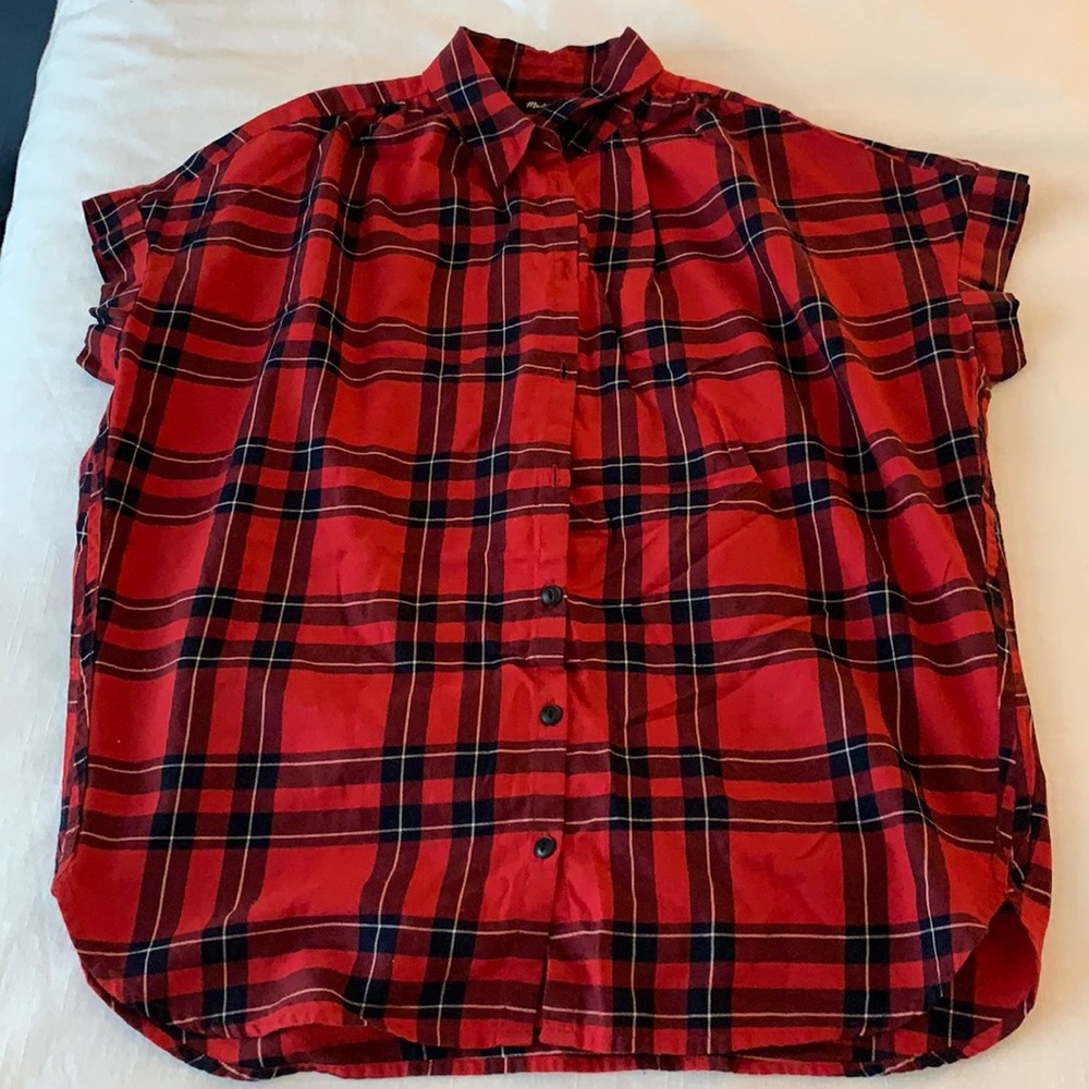 Madewell short sleeve, button down